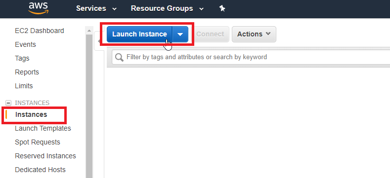 Launch Instance